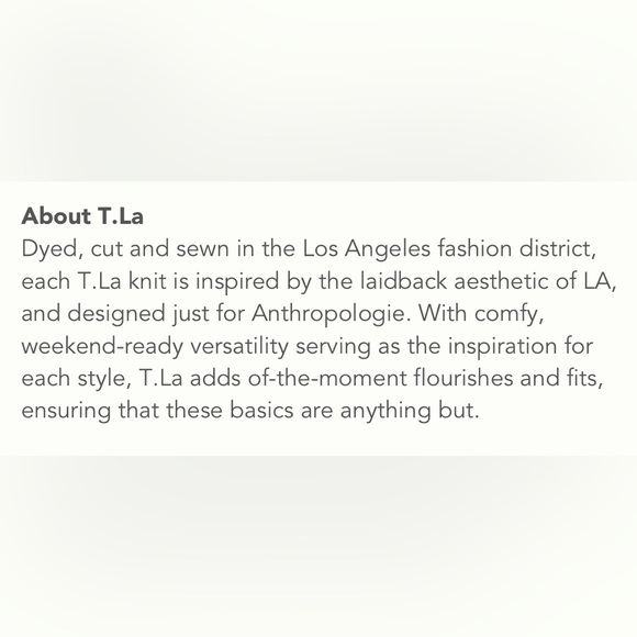 NWT T.La East Coast NYC Oversized Boyfriend Sweatshirt - Picture 6 of 6